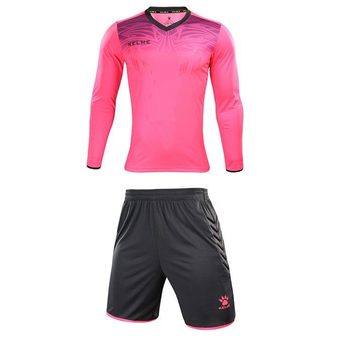 Комплект воротарської форми  рожево-т.сірий д/р...