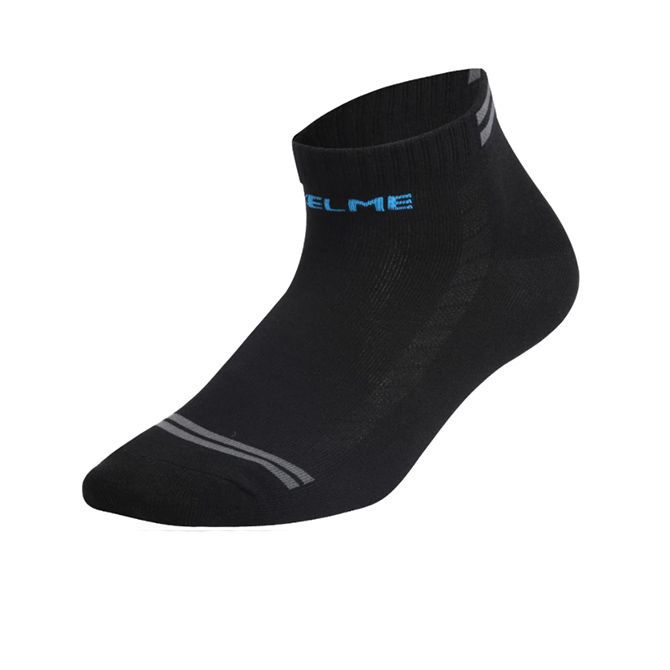 Шкарпетки чорно-блакитні FLAT 9876307.9059