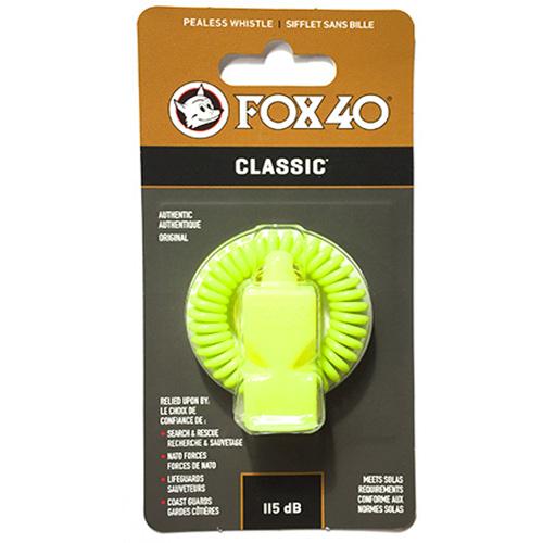 Свисток FOX 40 Original Classic Whistle Safety 9935-1300, Салатовый, Размер (EU) - 1SIZE - #0