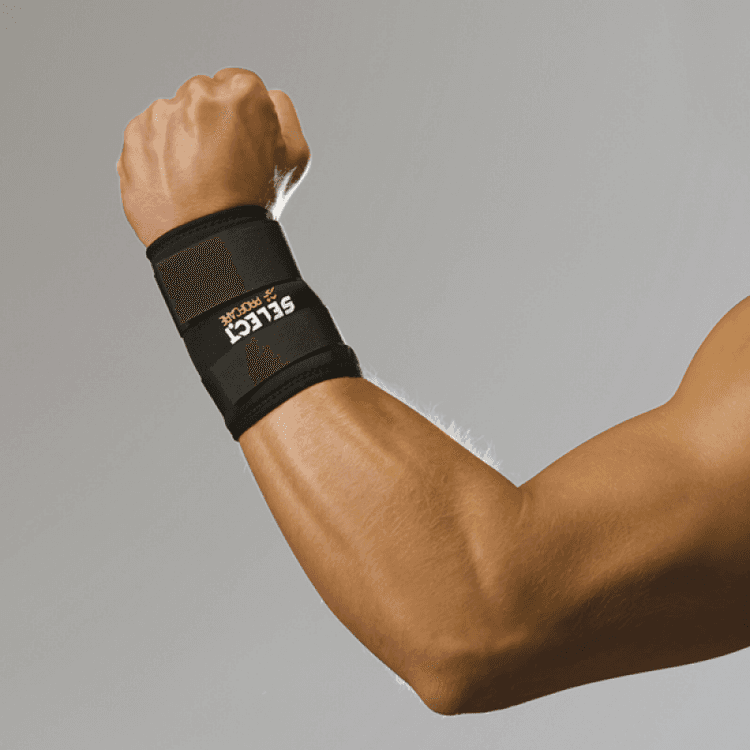 Напульсник SELECT 6700 Wrist support (228) чорн/зел, XL/XXL - #1