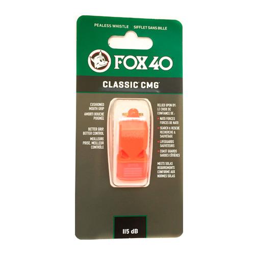 Свисток FOX 40 Classic Whistle CMG Safety 9602-0300, Оранжевый, Размер (EU) - 1SIZE - #0