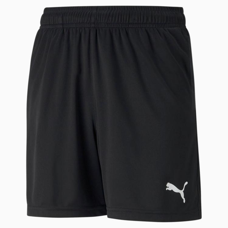 Шорты футбольные детские Puma Teamrise черные 657337-03, Чёрный, Размер (EU) - 128cm - #1