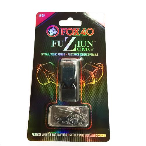 Свисток с ремишком на шею FOX 40 Original Whistle Fuziun CMG 8603-0008, Чёрный, Размер (EU) - 1SIZE - #0