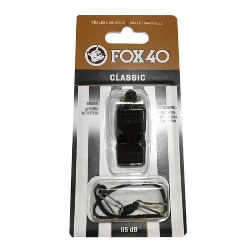 Свисток FOX 40 Whistle Classic Official 9907-0008 Чорний universal (72136) - #1