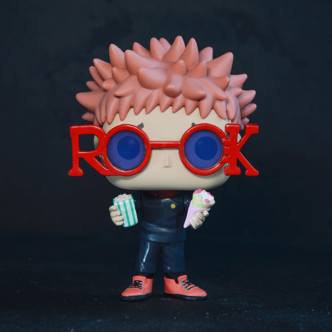 Фігурка Funko POP! JUJUTSU KAISEN Yuji Itadori with Glasses / ФАНКО ПОП МАГІЧНА БИТВА - ЮДЗІ ІТАДОРІ - #0