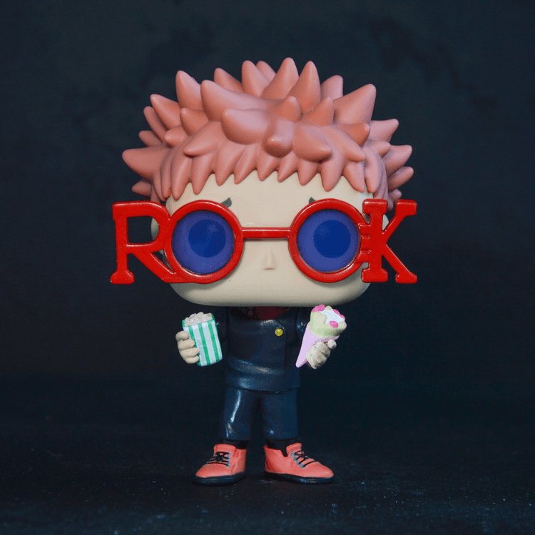 Фігурка Funko POP! JUJUTSU KAISEN Yuji Itadori with Glasses / ФАНКО ПОП МАГІЧНА БИТВА - ЮДЗІ ІТАДОРІ - #1