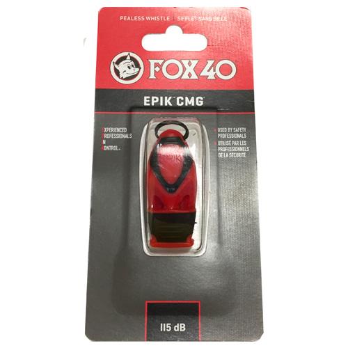 Свисток FOX 40 Original Whistle Epik CMG Safety 8802-0108, Красный, Размер (EU) - 1SIZE - #0