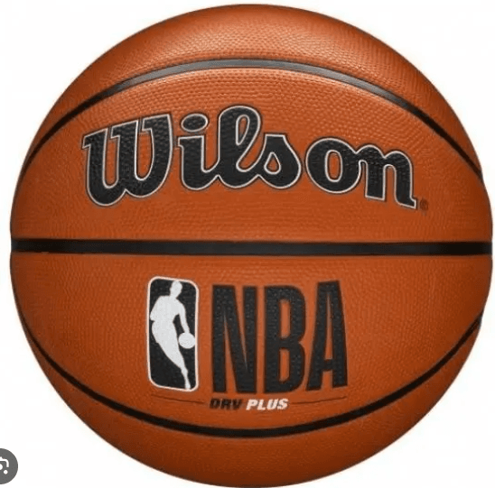 М'яч баскетбольний Wilson NBA DRV PLUS BSKT size 7 DT1-WTB9200XB07, коричневий, Размер (EU) - 7 - #1