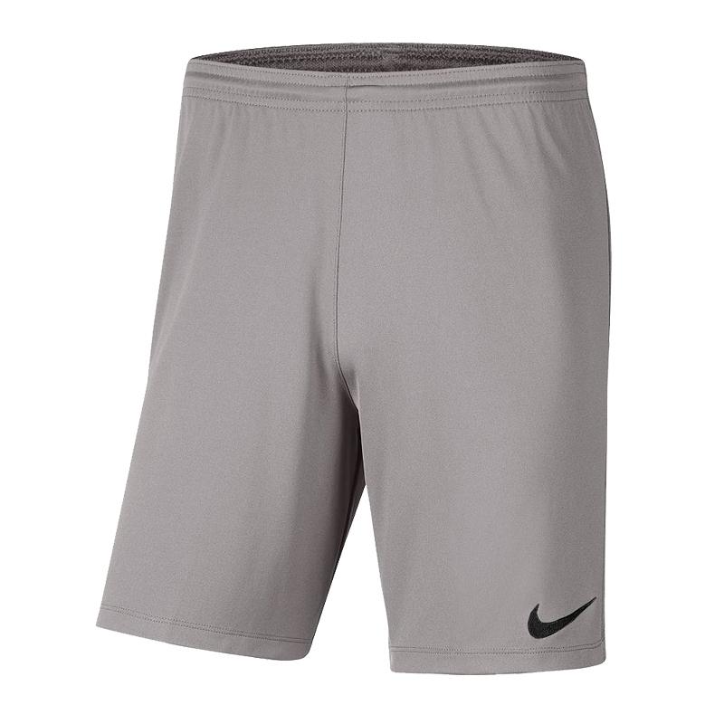 Детские шорты NIKE PARK III BV6865-017, Серый, Размер (EU) - 128cm - #0