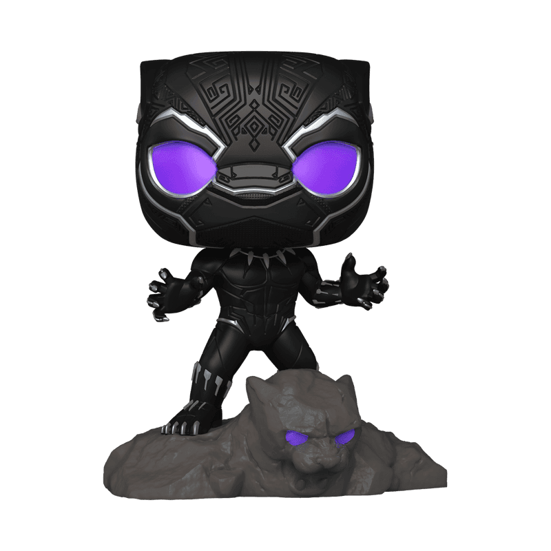 Фігурка Funko POP! LIGHTS AND SOUNDS BLACK PANTHER / ФАНКО ПОП ЧОРНА ПАНТЕРА - #1