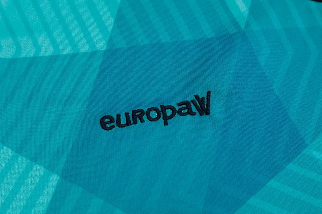 Футбольная форма Europaw 025 бирюзово-т.синяя - #5