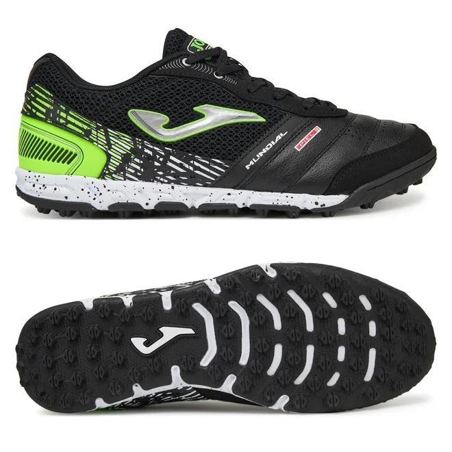 Сороконожки Joma MUNDIAL черно-лаймовые MUNS2501TF, Чёрный, Размер (EU) - 40.5 - #1
