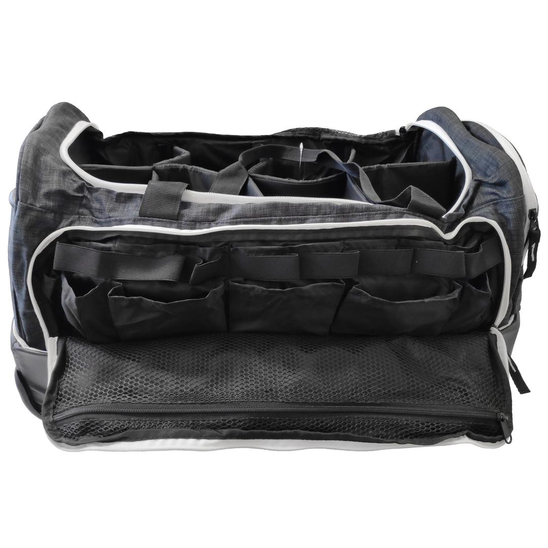 Медична сумка на колесах Medical bag large w/wheels (051) чорн/білий, 50 L - #6