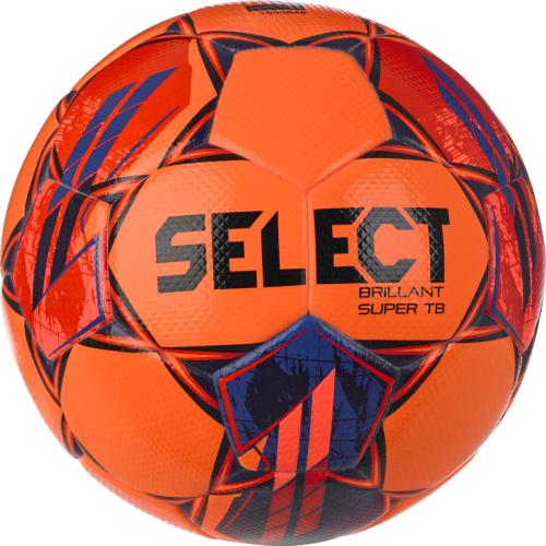 М'яч футбольний професійний SELECT Brillant Super TB v23 (FIFA QUALITY PRO APPROVED) (035) помар/червоний, 5 - #1