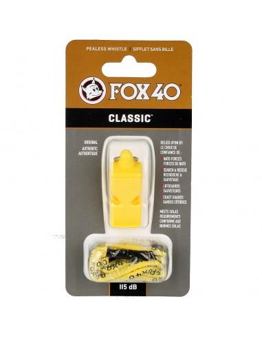 Свисток FOX 40 Whistle Classic Safety 9903-0208 Жовтий universal (72146) - #0