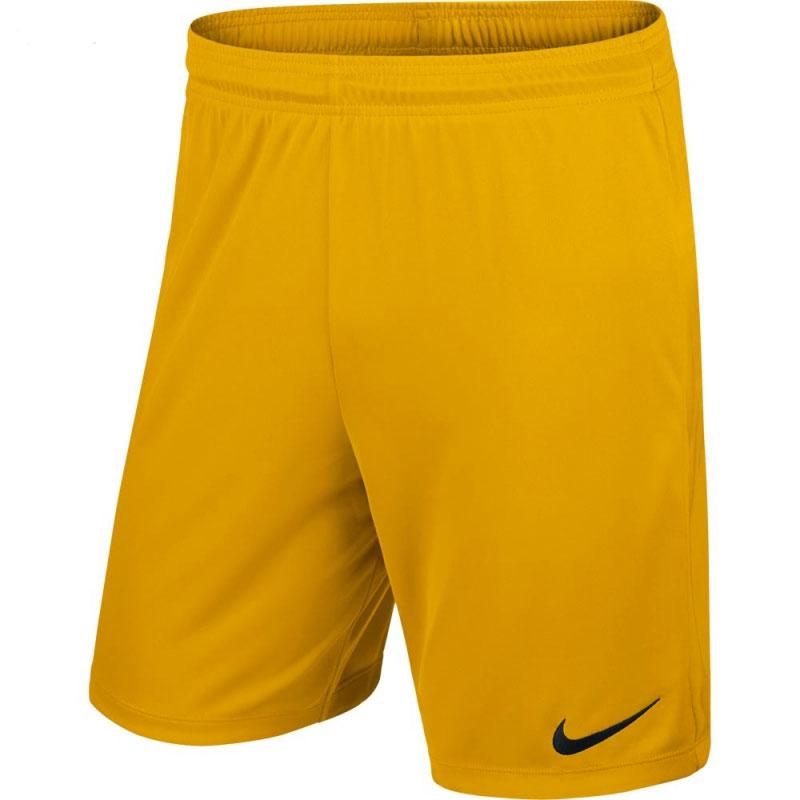 Детские шорты NIKE PARK II KNIT SHORT NB 725988-739, Жёлтый, Размер (EU) - 164cm - #0