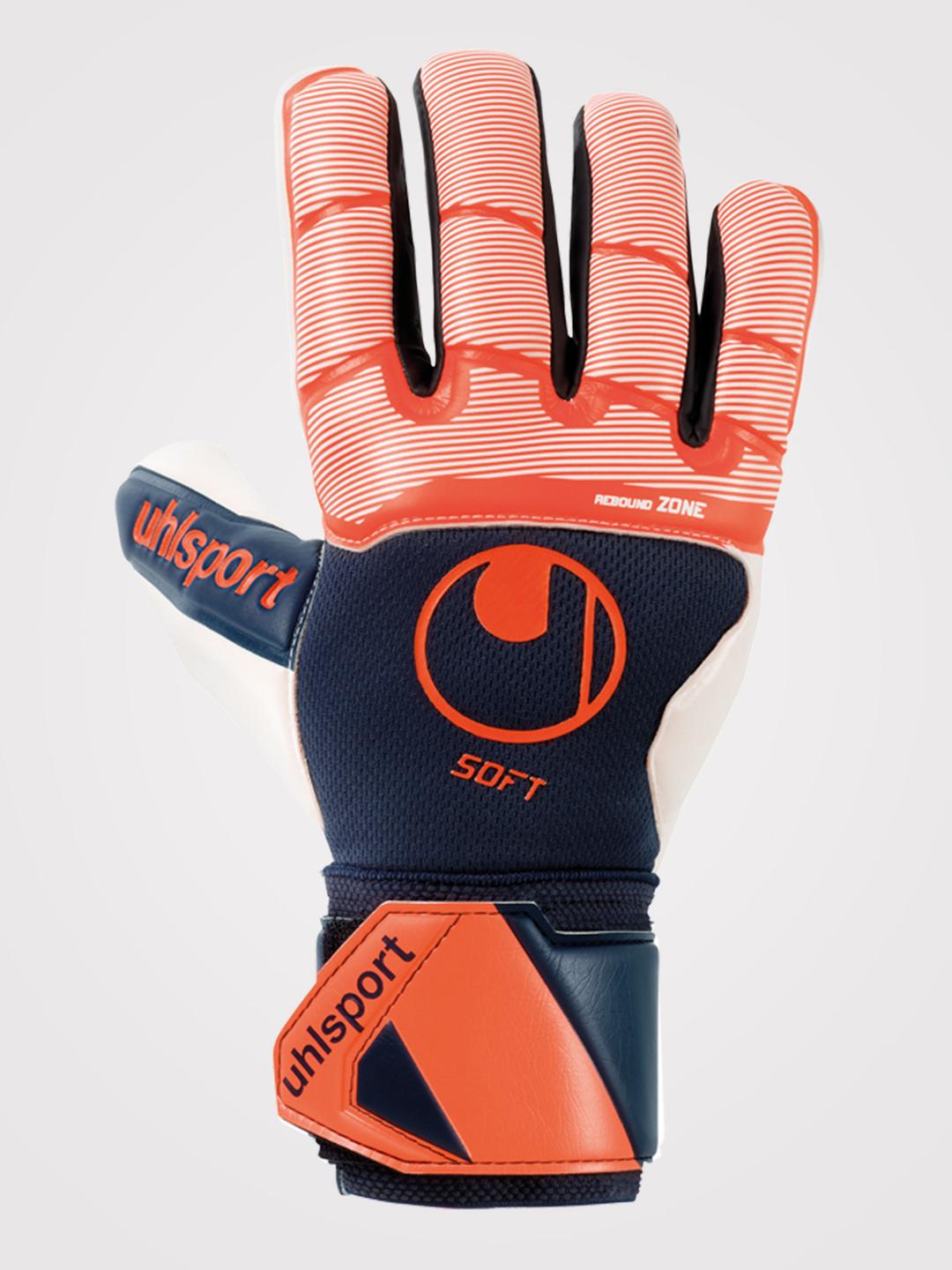 Воротарські рукавиці UHLSPORT SOFT HN COMP (navy/fluo orange/white) - #0