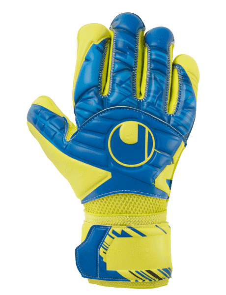 Воротарські рукавиці Uhlsport SPEED UP LLORIS SUPERGRIP (hydro blue/LITE fluo yell) - #1