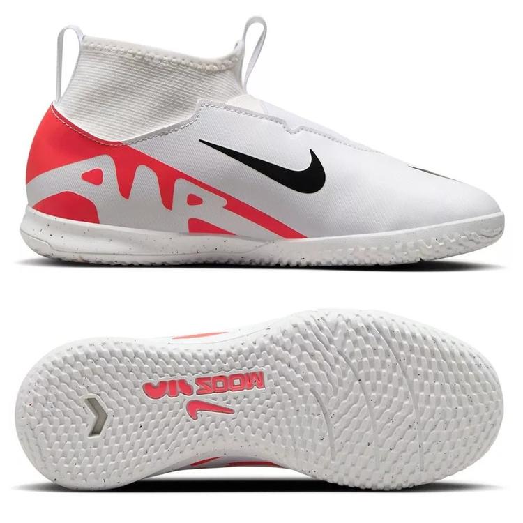 Детские футзалки Nike Air Zoom Mercurial Superfly 9 Academy Ic DJ5615-600, Белый, Размер (EU) - 38 - #1