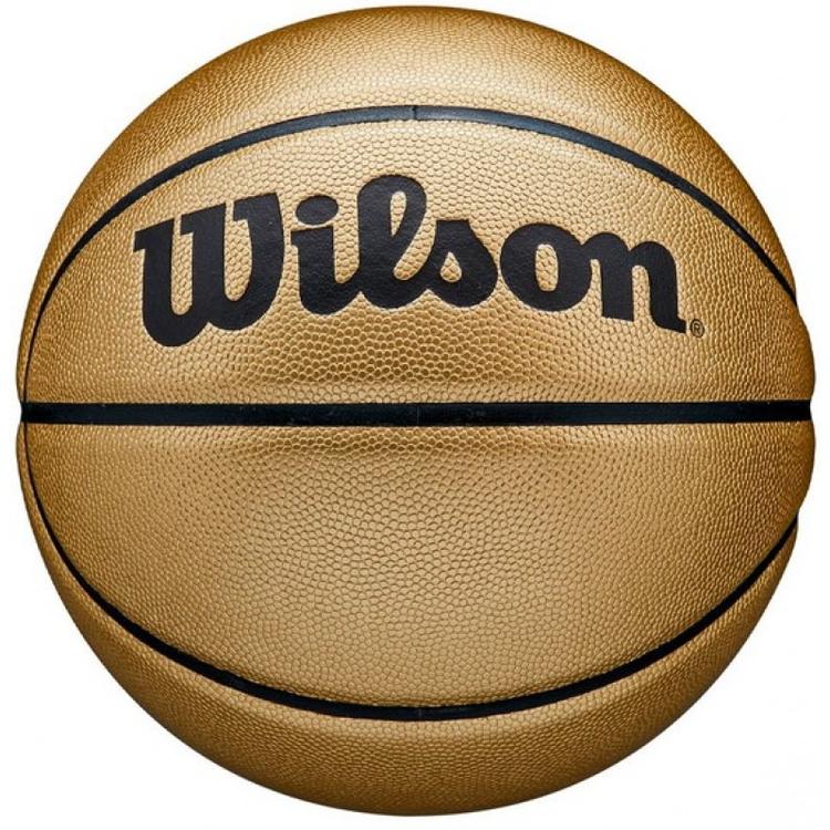 Баскетбольный мяч Wilson GOLD золотой WTB1350XB07, Золотой, Размер (EU) - 7 - #1