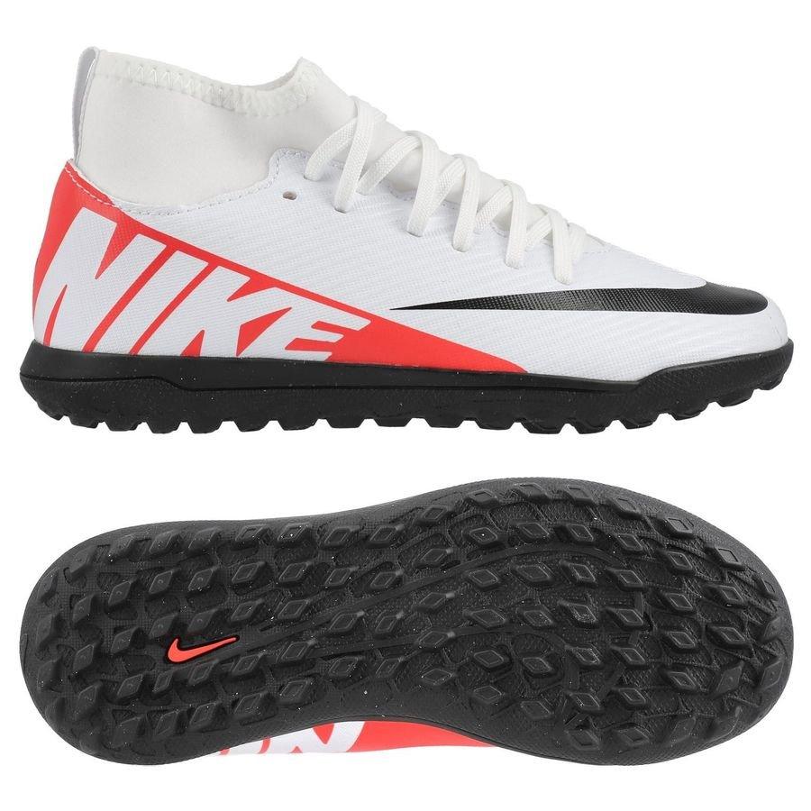 Сороконожки Дитячі Nike JR Mercurial SUPERFLY 9 CLUB TF DJ5954-600, Белый, Размер (EU) - 38 - #0