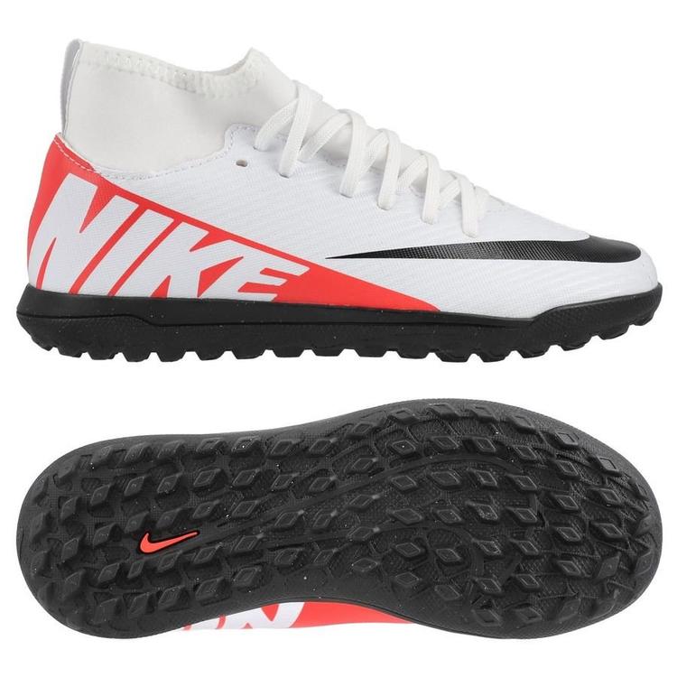 Сороконожки Дитячі Nike JR Mercurial SUPERFLY 9 CLUB TF DJ5954-600, Белый, Размер (EU) - 38 - #1