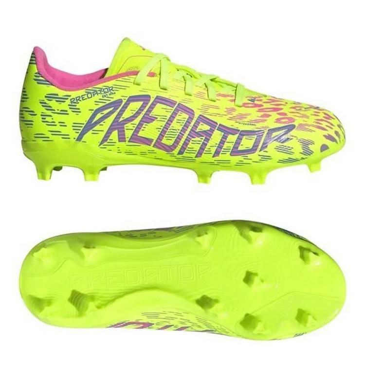 Футбольные детские бутсы Adidas Predator League Jr FG/MG ID3748, Неоновый, Размер (EU) - 33 - #1