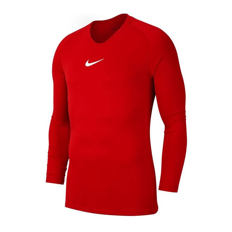 Детская компрессионая термофутболка Nike Dry Park First Layer LS AV2611-657, Красный, Размер (EU) - 164cm - #0