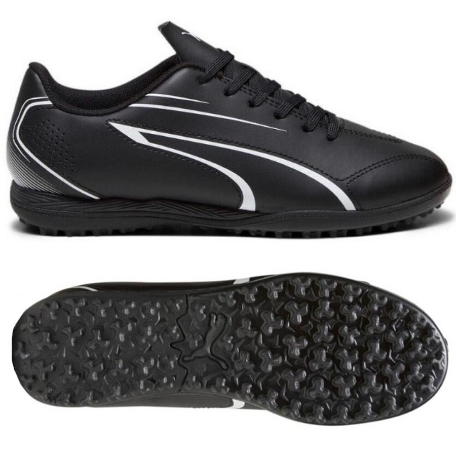 Футбольные сороконожки PUMA VITORIA TT Youth 107487-01, Чёрный, Размер (EU) - 36 - #0