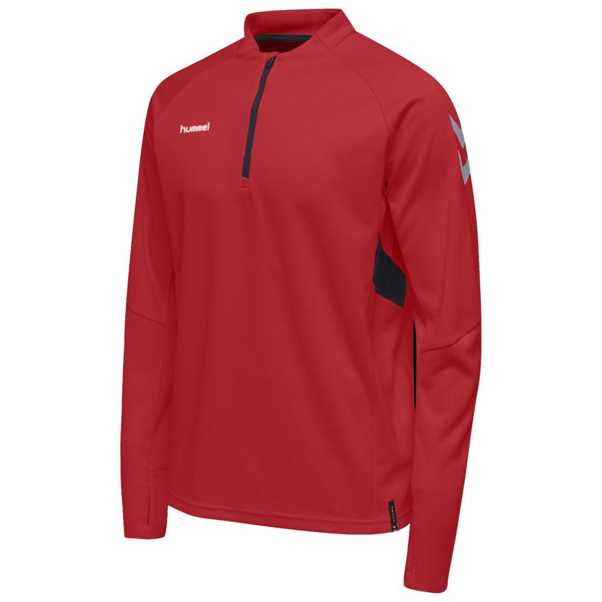 Мужская толстовка Hummel Tech Move Half Zip 200011-3062, Красный, Размер (EU) - S - #0