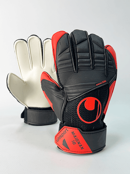 Воротарські рукавиці MIKE MAIGNAN STATER SOFT #340 (black/fluo red) - #0