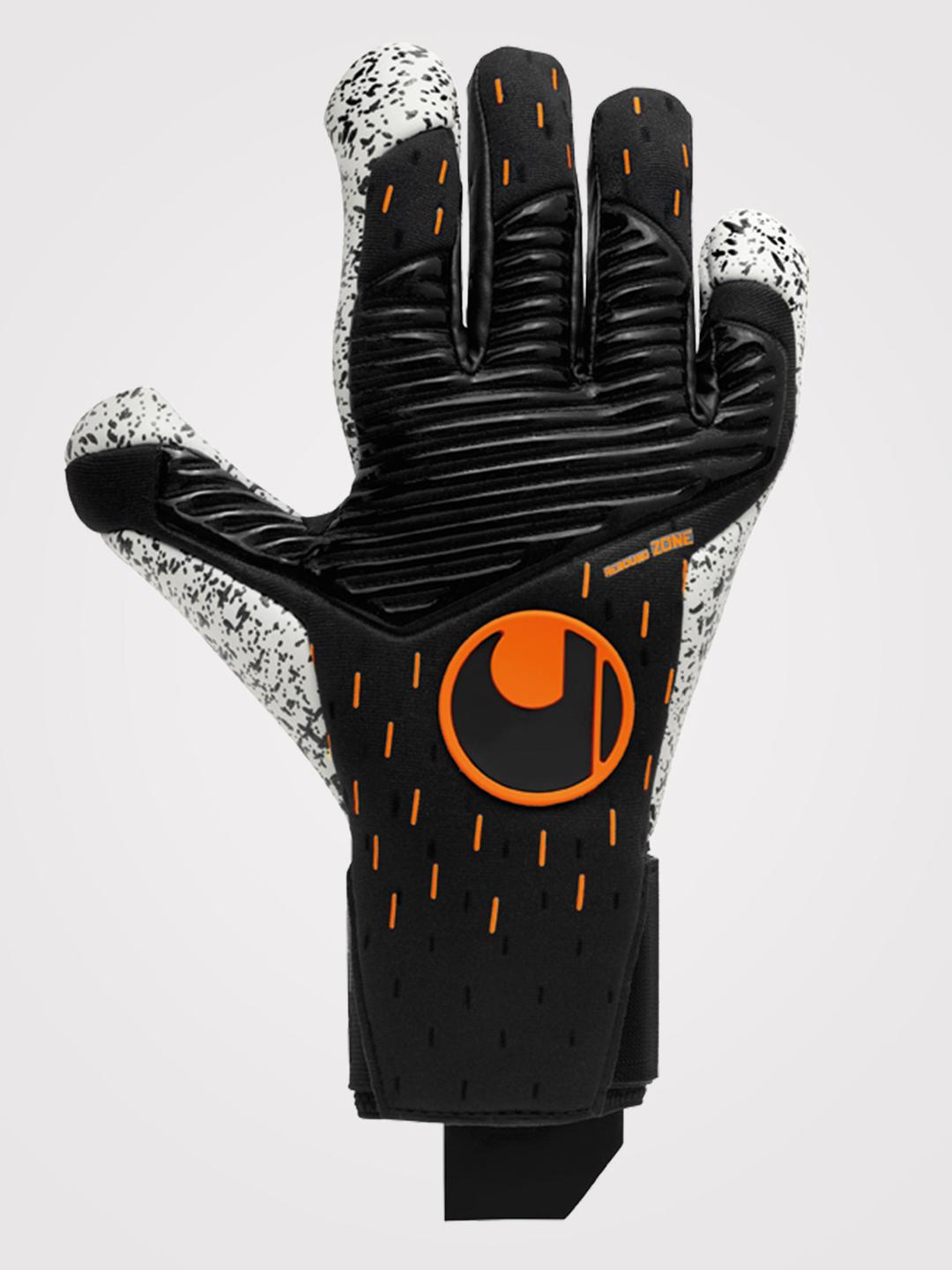 Воротарські рукавиці Uhlsport SPEED CONTACT SUPERGRIP+ HN (black/white/fluo orange) - #0