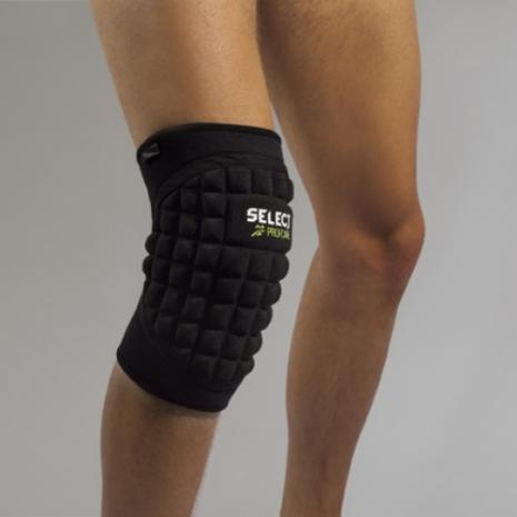 Наколінник SELECT 6205 Knee support with large pad (010) чорний, XXL - #0