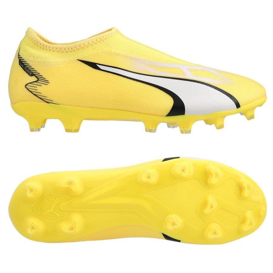 Детские футбольные бутсы Puma ULTRA MATCH LL FGAG JR Yellow 107514-04, Жёлтый, Размер (EU) - 37.5 - #0