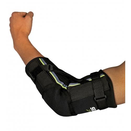 Налокітник SELECT 6603 Elbow support with splints (228) чорн/зел, XXL - #0