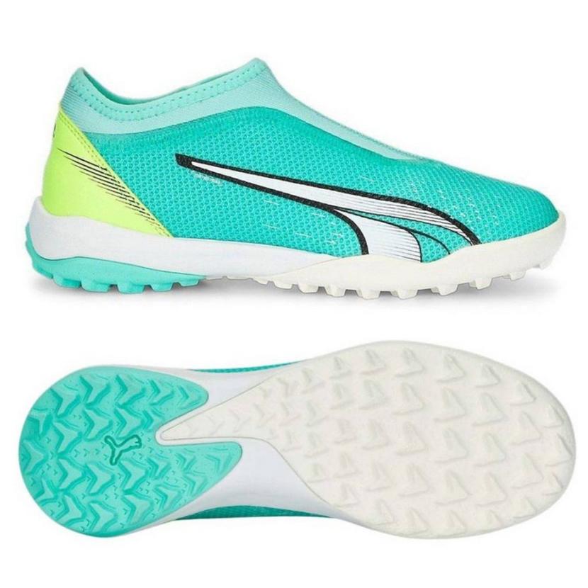 Сороконожки детские Puma Ultra Match Ll + Mid Tt 107231-03, Голубой, Размер (EU) - 36 - #0