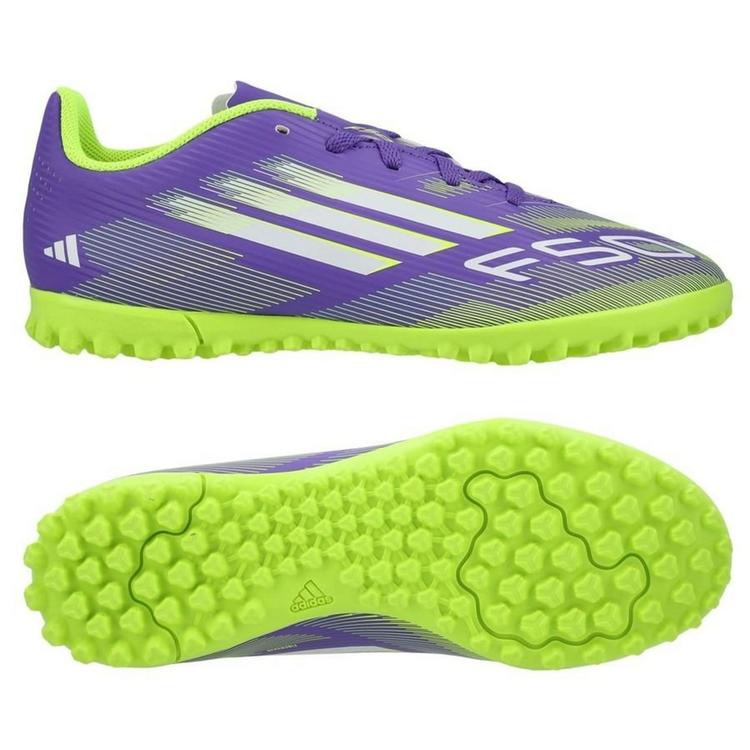 Детские фиолетовые сороконожки Adidas F50 Club Jr TF 7208 JI0039, Фиолетовый, Размер (EU) - 33 - #1
