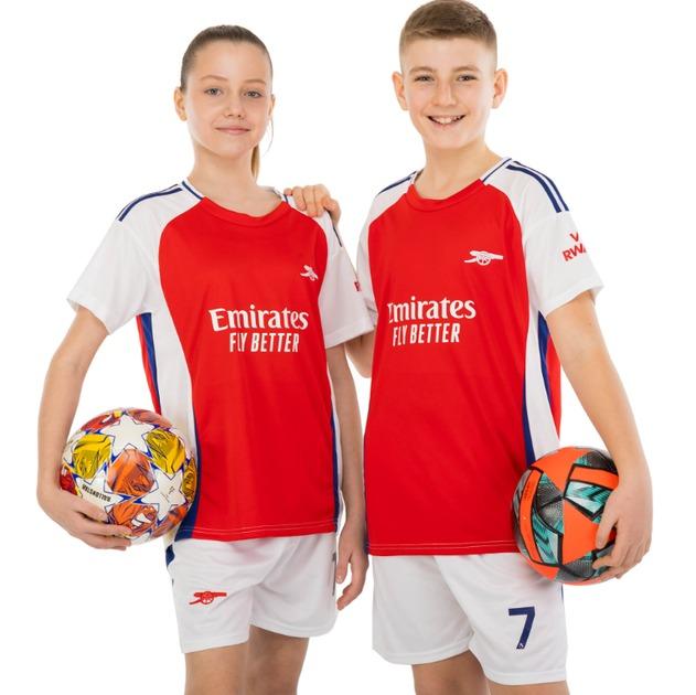 Форма футбольная детская с символикой футбольного клуба ARSENAL домашняя 2025 CO-4608, Красный, Размер (EU) - 118cm - #1