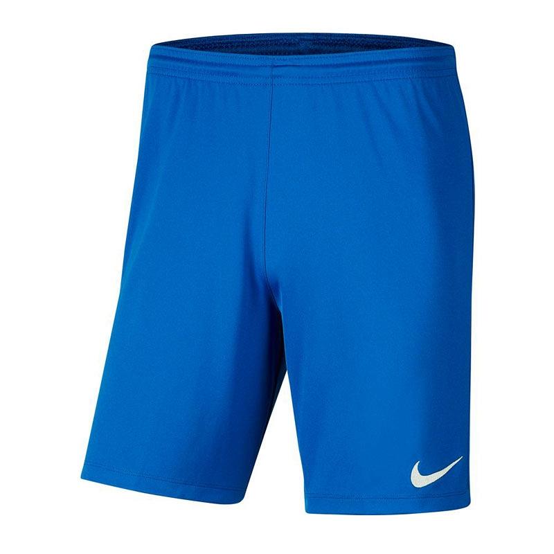 Детские шорты NIKE PARK III BV6865-463, Синий, Размер (EU) - 152cm - #0