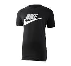 Футболка детская Nike NSW Tee Futura Icon AR5252-013, Чёрный, Размер (EU) - 140cm - #0