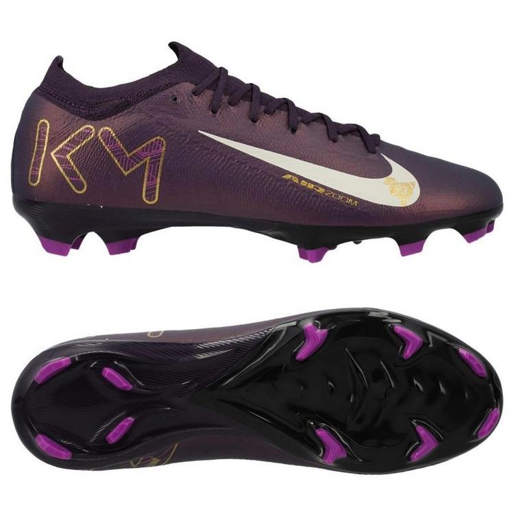 Футбольные бутсы Nike Air Zoom Mercurial Vapor 16 Pro x Mbappe FG FQ8689-500, Фиолетовый, Размер (EU) - 39 - #1