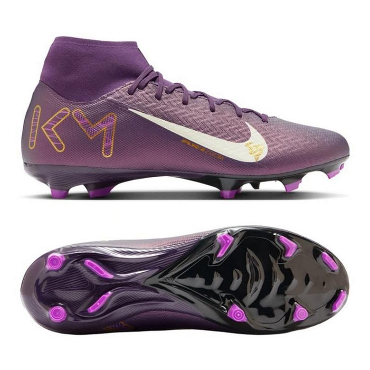 Футбольные бутсы Nike Air Zoom Mercurial Superfly X Academy x Mbappe MG HJ7309-500, Фиолетовый, Размер (EU) - 42.5 - #1