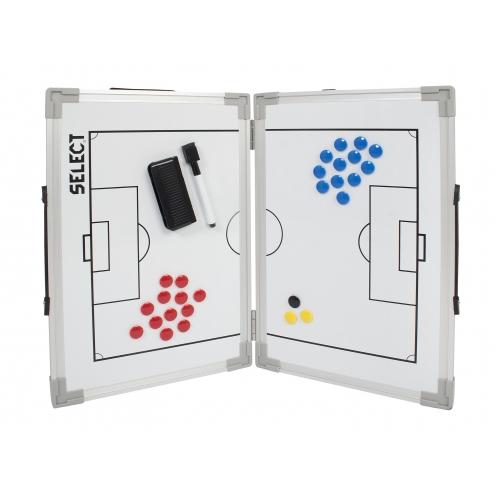 Розкладна тактична дошка SELECT Tactics board foldable - football (001) білий, 60х45 - #1