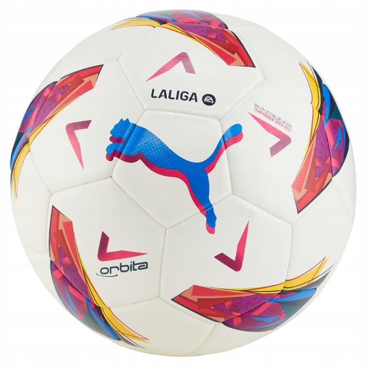 М'яч футбольний напівпрофесійний PUMA ORBITA LALIGA 1 HYBRID 2023/24 084108-01 - #1