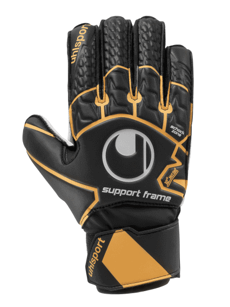 Воротарські рукавиці UHLSPORT SOFT RESIST SF (black/fluo orange/white) - #0