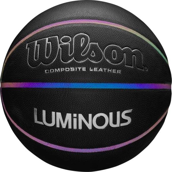 Баскетбольный мяч Wilson LUMINOUS IRIDESCENT черный WTB2027XB07, Чёрный, Размер (EU) - 7 - #1