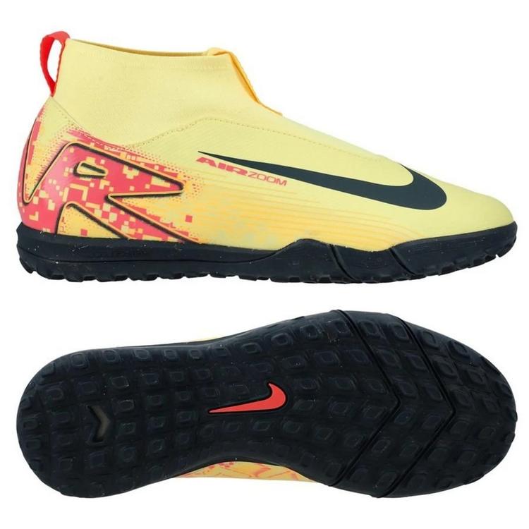 Дитячі  сороконожки Nike Air Zoom Mercurial Superfly X Academy x Mbappe TF Junior HF3420-800, Жёлтый, Размер (EU) - 38 - #1