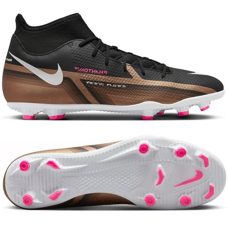 Футбольні бутси Nike Phantom GT2 Club DF FG/MG DR5967-810, Коричневый, Размер (EU) - 45.5 - #1