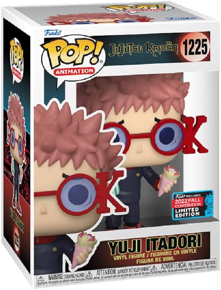 Фігурка Funko POP! JUJUTSU KAISEN Yuji Itadori with Glasses / ФАНКО ПОП МАГІЧНА БИТВА - ЮДЗІ ІТАДОРІ - #2