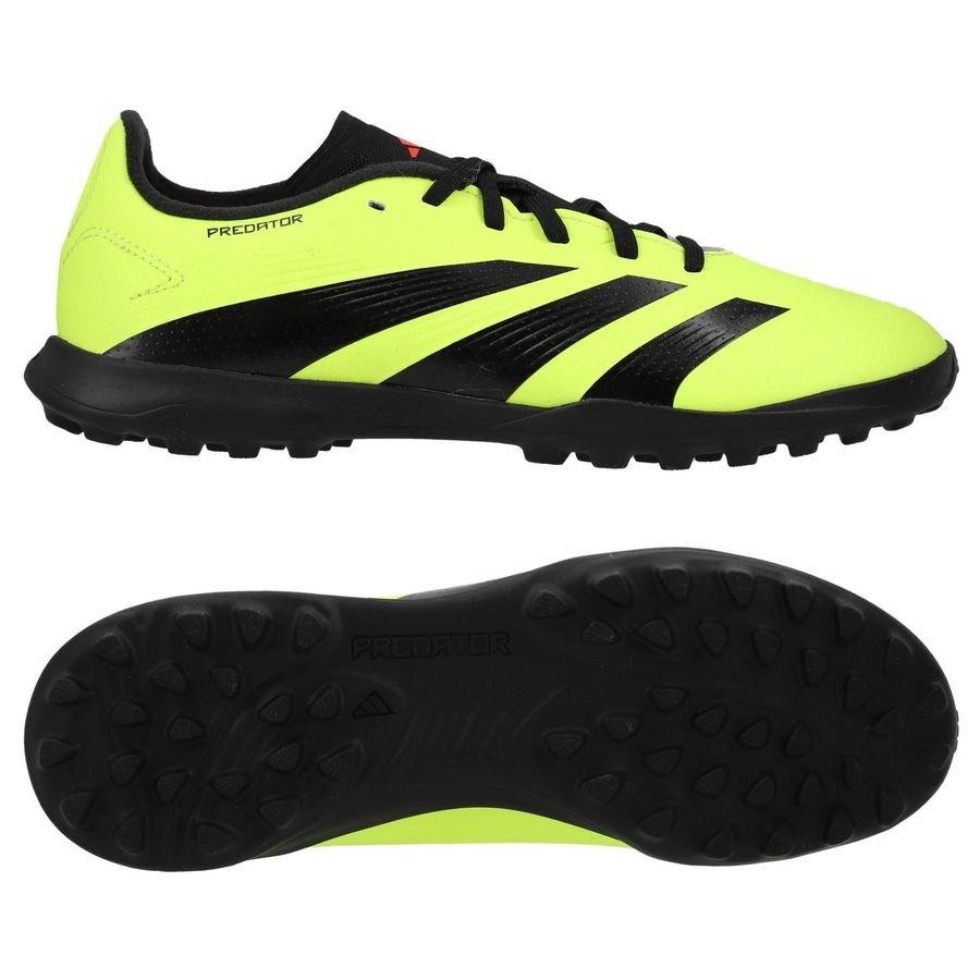 Детские футбольные сороконожки Adidas Predator 24 League Turf Performance IG5444, Жёлтый, Размер (EU) - 38 2/3 - #0